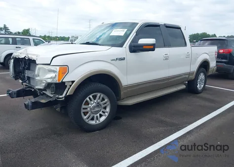 2011 Ford F-150 Lariat from USA, damaged, VIN 1FTFW1CF9BFA31973